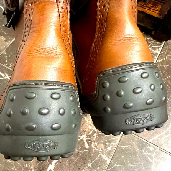 Tod’s lace up ankle buckle boots *brown* 36.5 - Picture 4 of 8